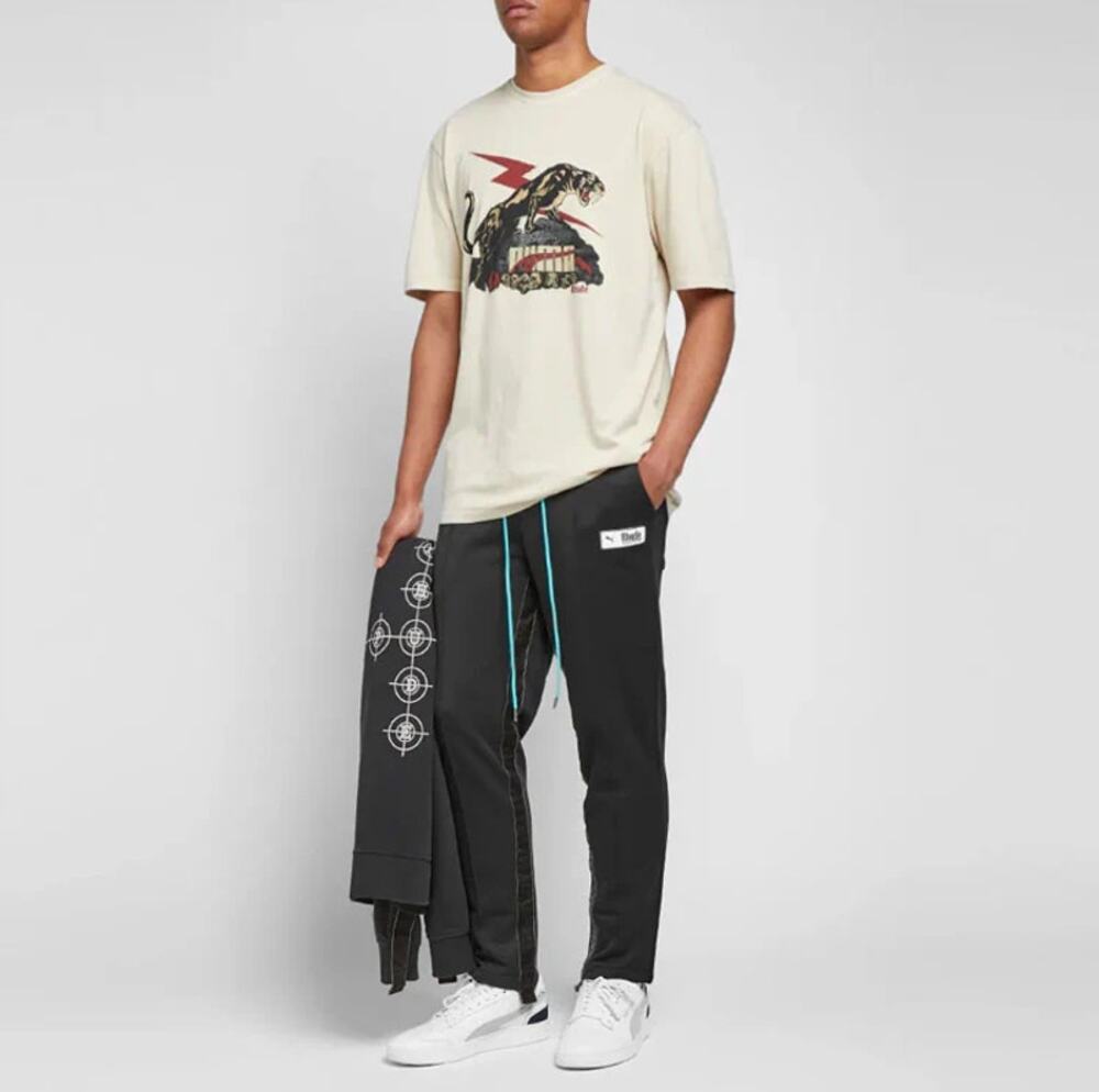 PUMA x RHUDE Track Pants Black Sz M {GG26}